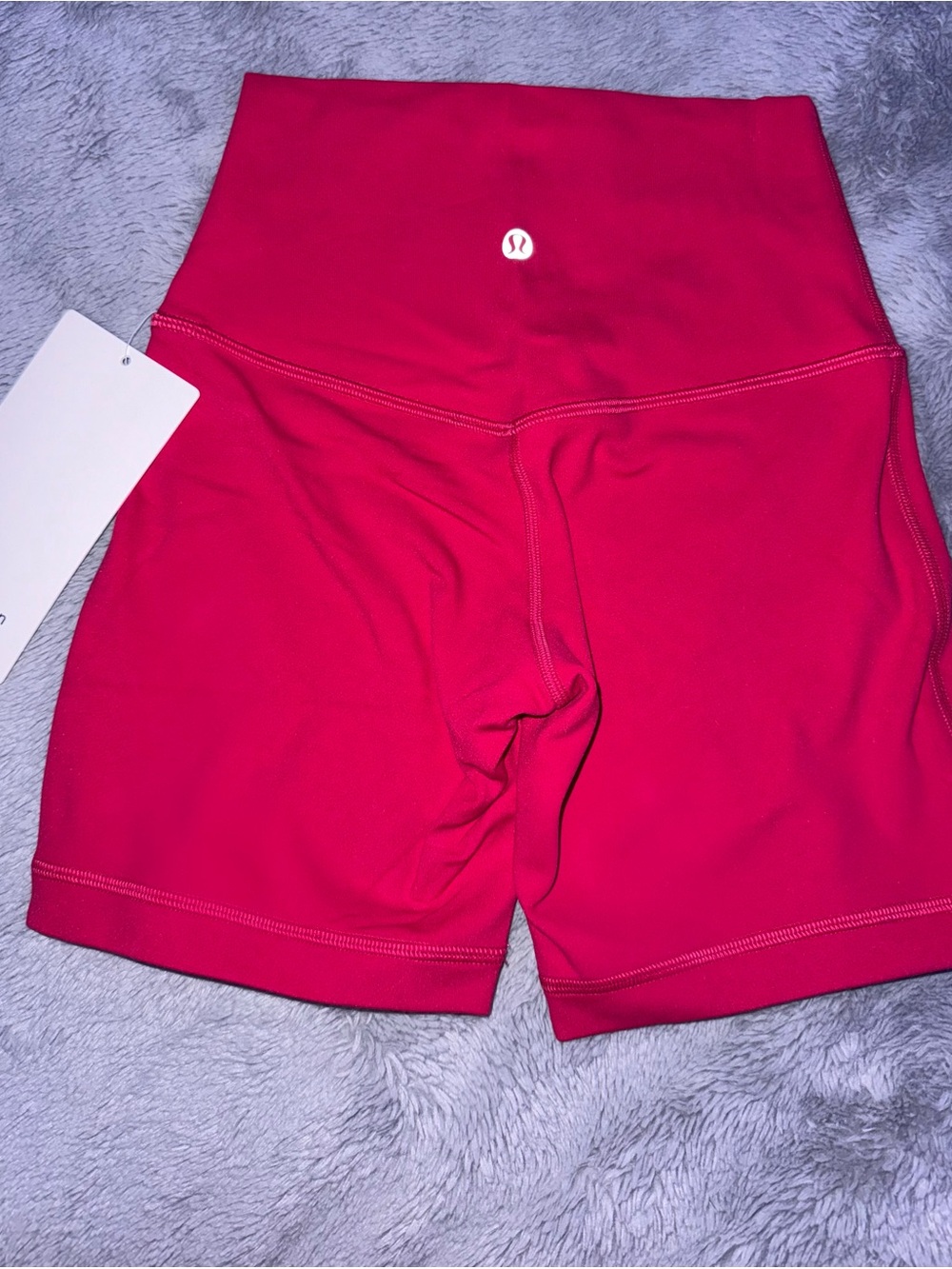 lululemon athletica High-Waist Magenta Bike Shorts